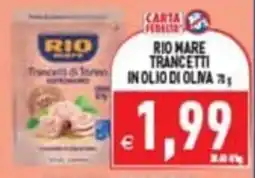 Supermercati Agorà Rio Mare Trancetti di Tonno offerta