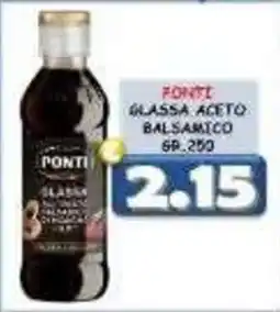 MercADone Ponti glassa aceto balsamico offerta