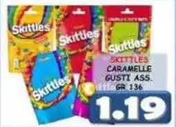 MercADone Skittles Caramelle Gusti Ass. offerta