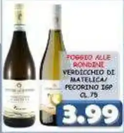 MercADone Foggio alle Rondine Verdicchio di Matelica/Pecorino IGP offerta