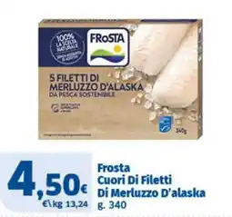 Ok Sigma Frosta Cuori Di Filetti Di Merluzzo D'alaska offerta