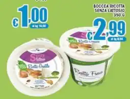 Sacoph Boccea Ricotta senza lattosio offerta