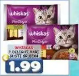 MercADone Whiskas P. Delight Vari offerta