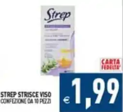 Supermercati Agorà Strep strisce viso offerta