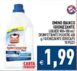 Supermercati Agorà Omino bianco igienizzante offerta