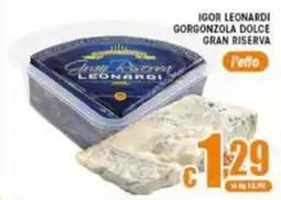 Sacoph Gorgonzola dolce gran riserva Igor Leonardi offerta