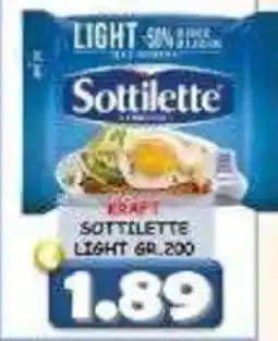 MercADone Sottilette light offerta