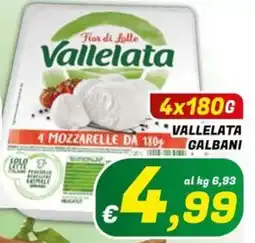 Idromarket Mozzarelle Vallelata offerta