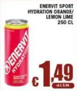 Sacoph Enervit Sport Hydration Orange/Lemon Lime offerta