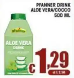Sacoph Pfanner drink aloe vera/cocco offerta