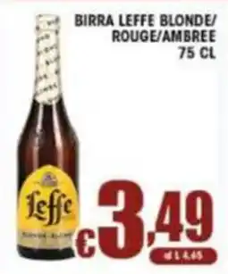 Sacoph Birra Leffe Blonde offerta