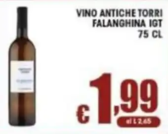 Sacoph Vino Antiche Torri Falanghina IGT offerta
