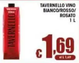 Sacoph Tavernello vino bianco/rosso/rosato offerta