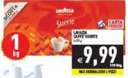 Supermercati Agorà Lavazza Caffè Suerle offerta