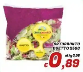 Idromarket Ortopronto Duetto offerta