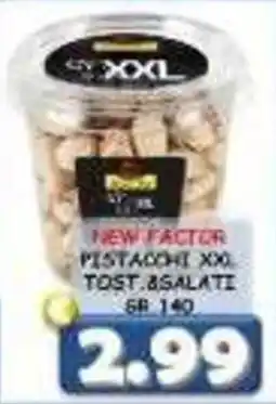 MercADone New Factor Pistacchi XXL Tost. & Salati offerta