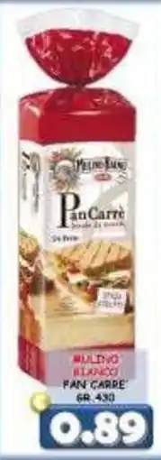 MercADone Mulinò Bianco Pan Carre offerta