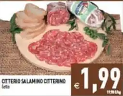 Supermercati Agorà Citterio Salamino Citterino offerta