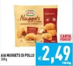 Supermercati Agorà Aia nuggets di pollo offerta