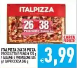 Supermercati Agorà Italpizza 26x38 pizza offerta
