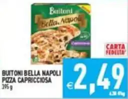 Supermercati Agorà Buitoni Bella Napoli pizza capricciosa offerta