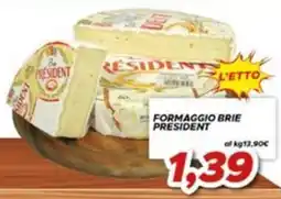 MA Supermercati Formaggio brie president offerta