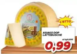 MA Supermercati Asiago Dop Lattebusche offerta