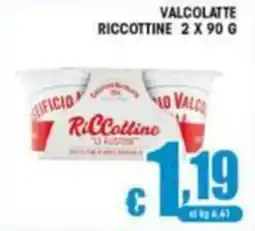 Sacoph Ricottine Valcolatte offerta