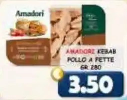 MercADone Amadori kebab pollo a fette offerta