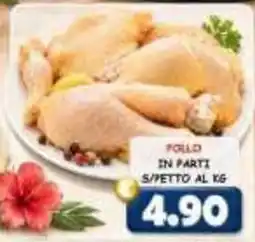 MercADone Pollo in parti s/petto offerta