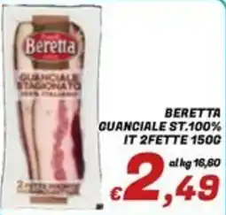 Idromarket Beretta guanciale stagionato offerta