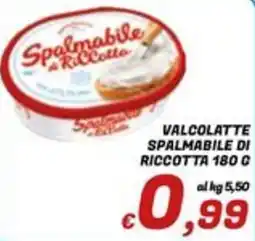 Idromarket Spalmabile di Ricotta offerta