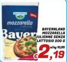 Idromarket Mozzarella julienne senza lattosio offerta