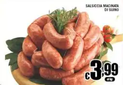 Sacoph Salsiccia macinata di suino offerta