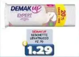 MercADone Demakeup Expert dischetti levatrucco offerta