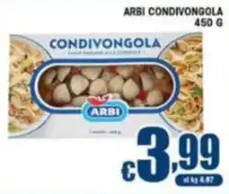Sacoph Condiongola Arbi offerta