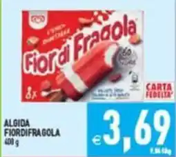 Supermercati Agorà Algida fiordifragola offerta