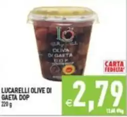 Supermercati Agorà Lucarelli olive di Gaeta DOP offerta