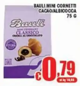 Sacoph Bauli mini cornetti classico offerta