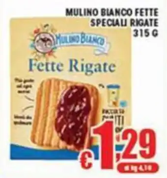 Sacoph Mulino Bianco Fette Rigate offerta