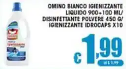Sacoph Omino bianco igienizzante offerta