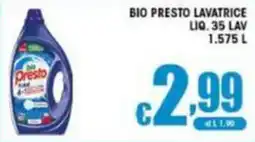 Sacoph Bio Presto lavatrice offerta