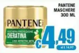 Sacoph Pantene maschere cheratina offerta