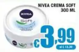 Sacoph Nivea crema soft offerta