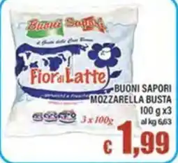 Top Supermercati Fior di Latte Mozzarella Busta offerta