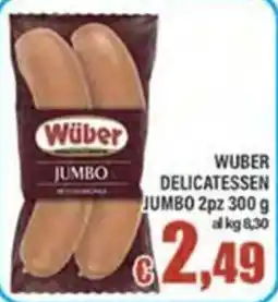 Top Supermercati Wüber Jumbo Delicatessen offerta