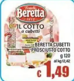 Top Supermercati Beretta il cotto a cubetti offerta