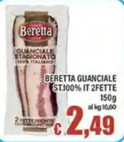 Top Supermercati Beretta guanciale stagionato offerta
