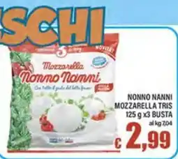 Top Supermercati Mozzarella Nonno Nanni offerta