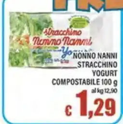 Top Supermercati Nonno Nanni Stracchino Yogurt offerta